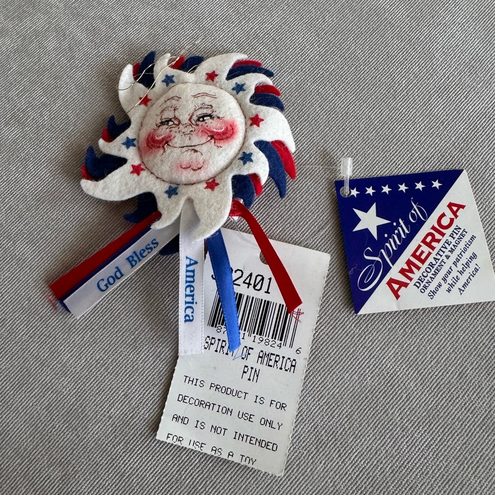 Annalee collectors item God Bless America